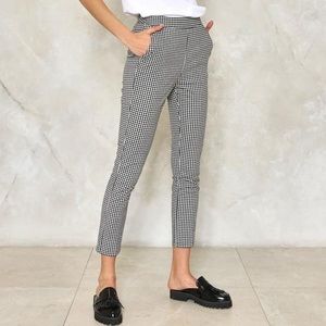 Nasty Gal made it fair gingham pants
